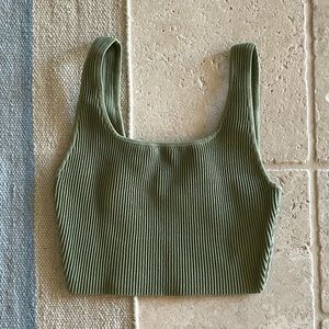 Babaton Sculpt Knit Square Neck Tank